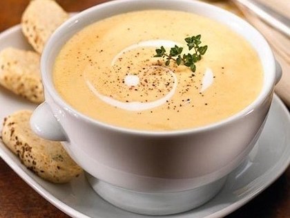 Крем-суп овощной
