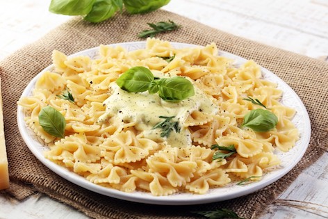 Макароны бантики