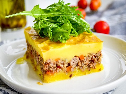 Картофельная запеканка с мясом