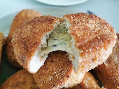 Куриные зразы с сыром